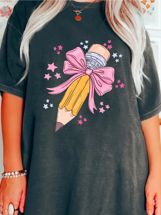 Coquette pencil tee