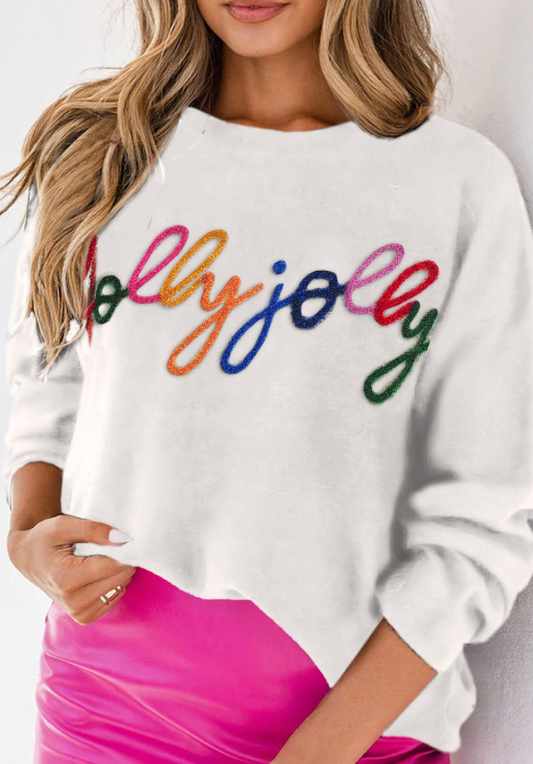 Holly Jolly knit sweater