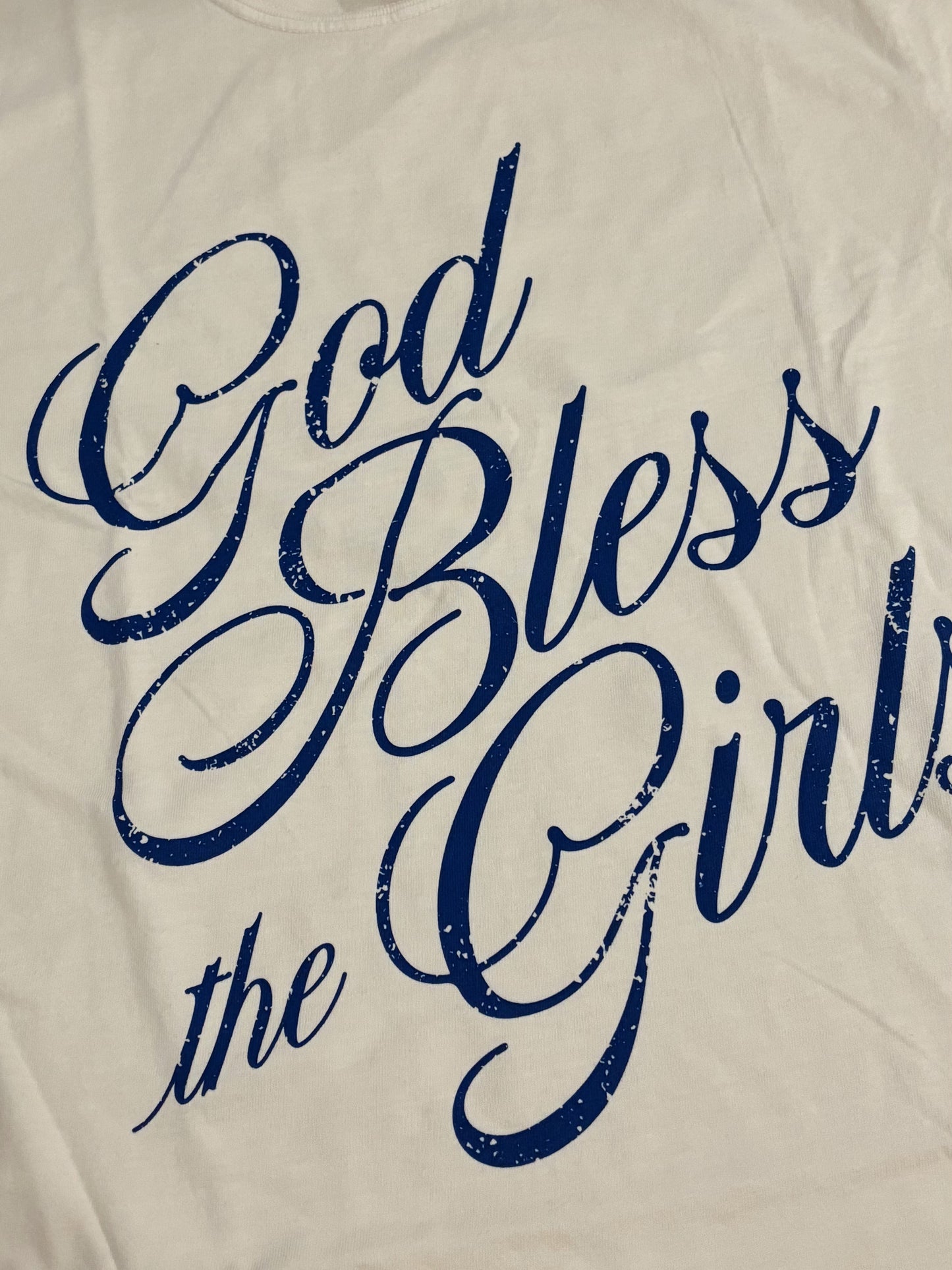 God bless the girls tee